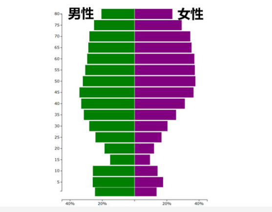 中国各年龄段人口分布_中国人口年龄结构分布图